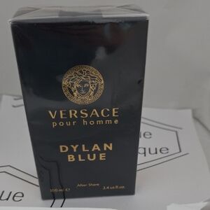 Versace Dylan Blue Pour Homme After Shave - Black & Gold Packaging